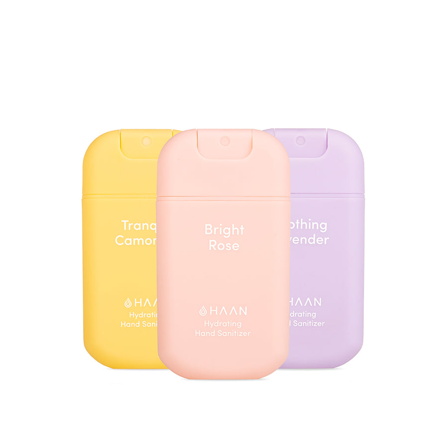 מארז שלישיה האן ספריי - Bright Rose / Tranquil Camomile / Soothing Lavender